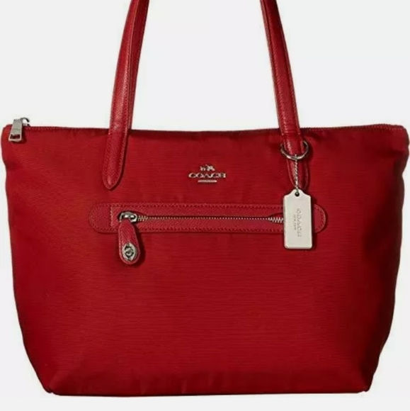 Coach Handbags - New Women's Coach Nylon Zip Bag Tote